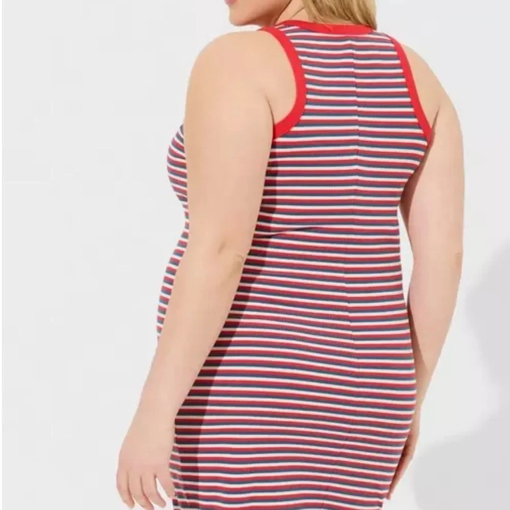Torrid Women's Size 3 Mini Super Soft Rib Racerback Bodycon Dress - Picture 2 of 11